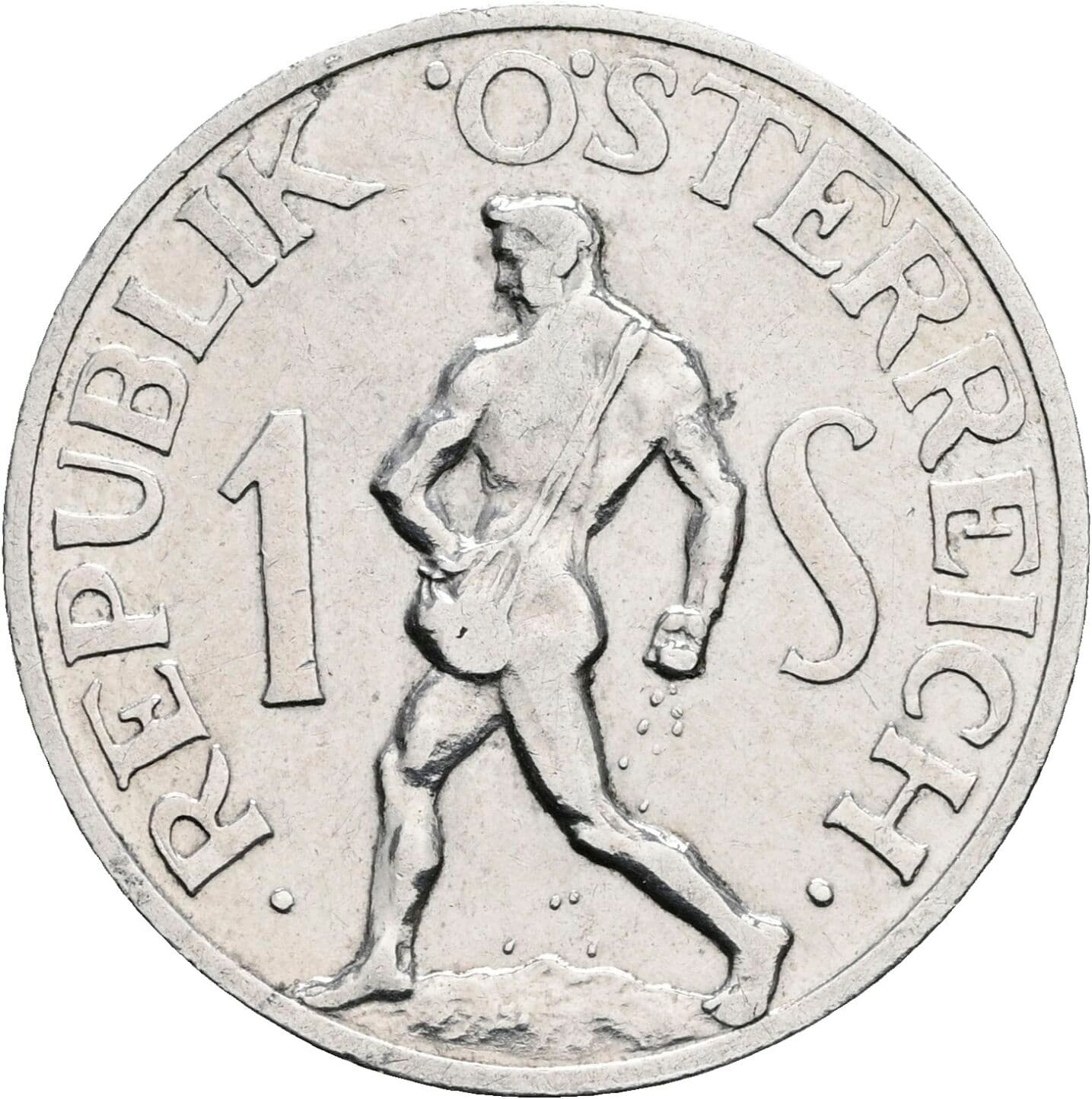 1 Schilling 1952 – Vorderseite