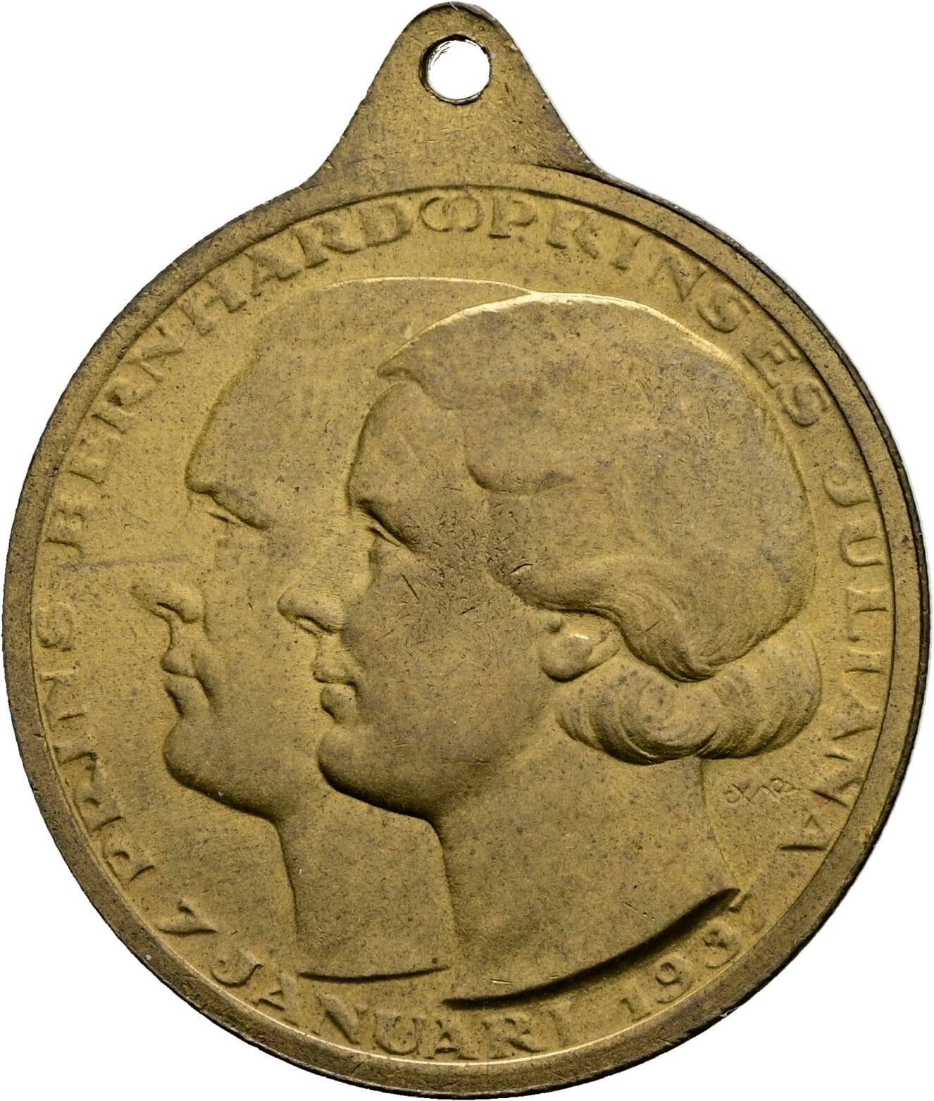 Medaille mit Originalöse