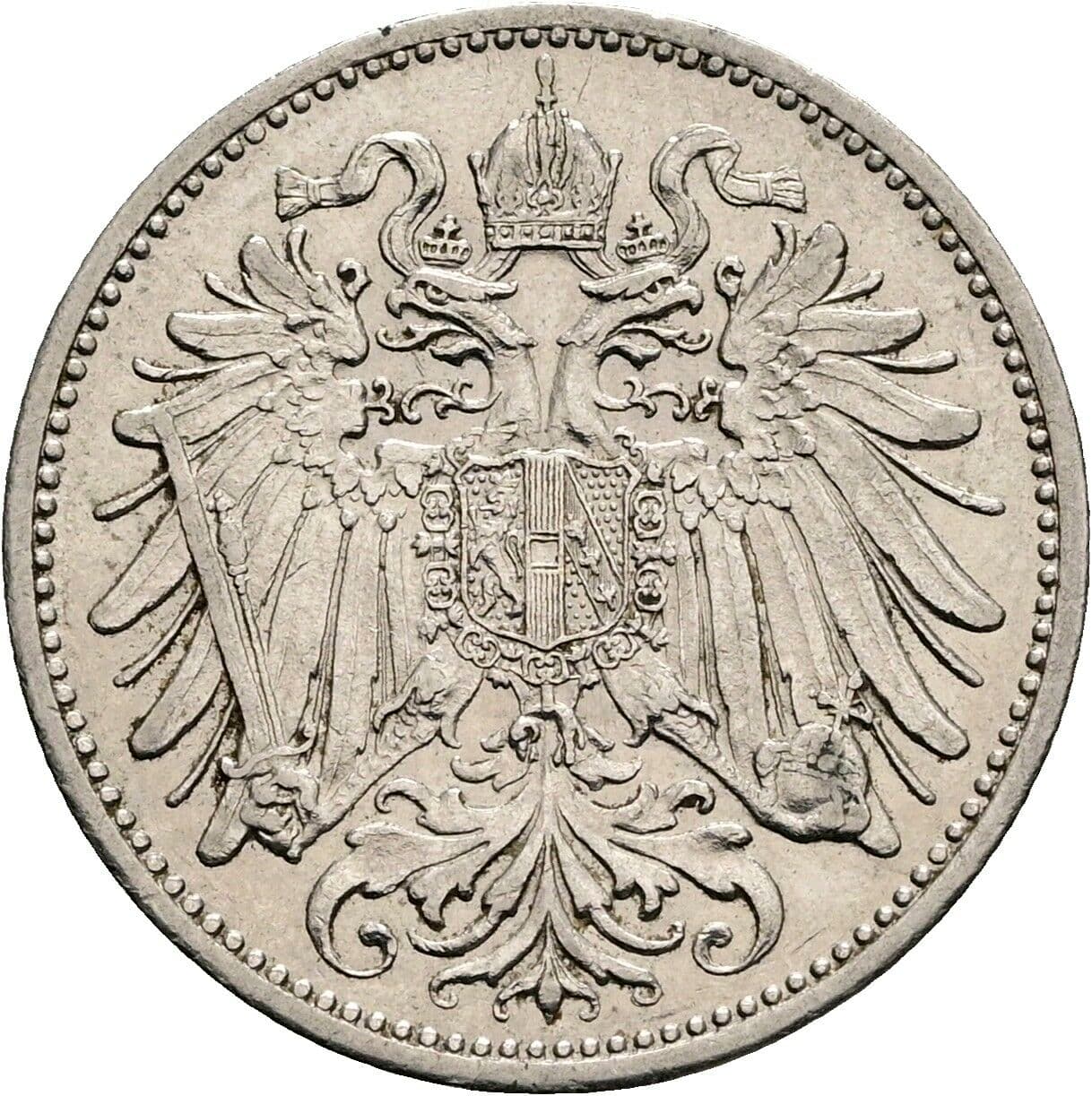 20 Heller Franz Joseph I. 1848-1916 1911 – Rückseite