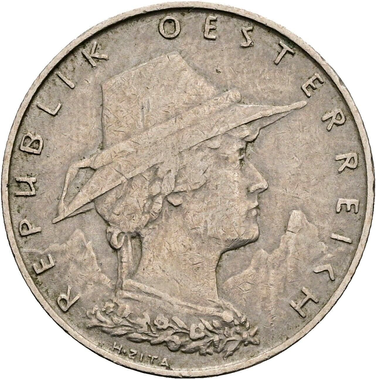 10 Groschen 1925 – Rückseite