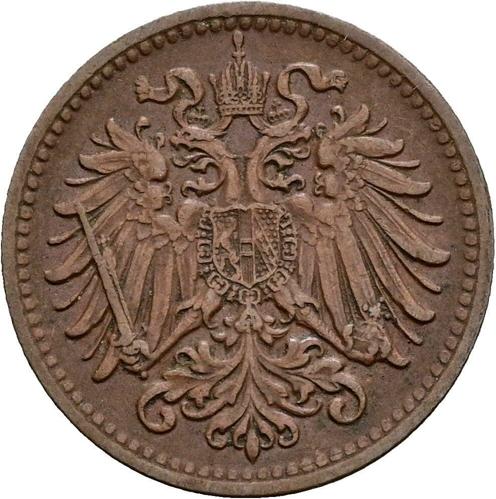 1 Heller Franz Joseph I. 1848-1916 1911 – Rückseite