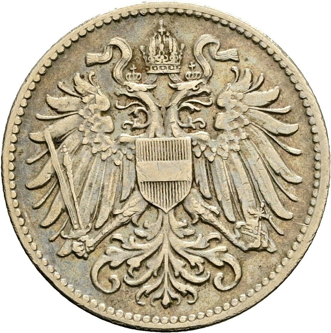 10 Heller Franz Joseph I. 1848-1916 1916 – Rückseite