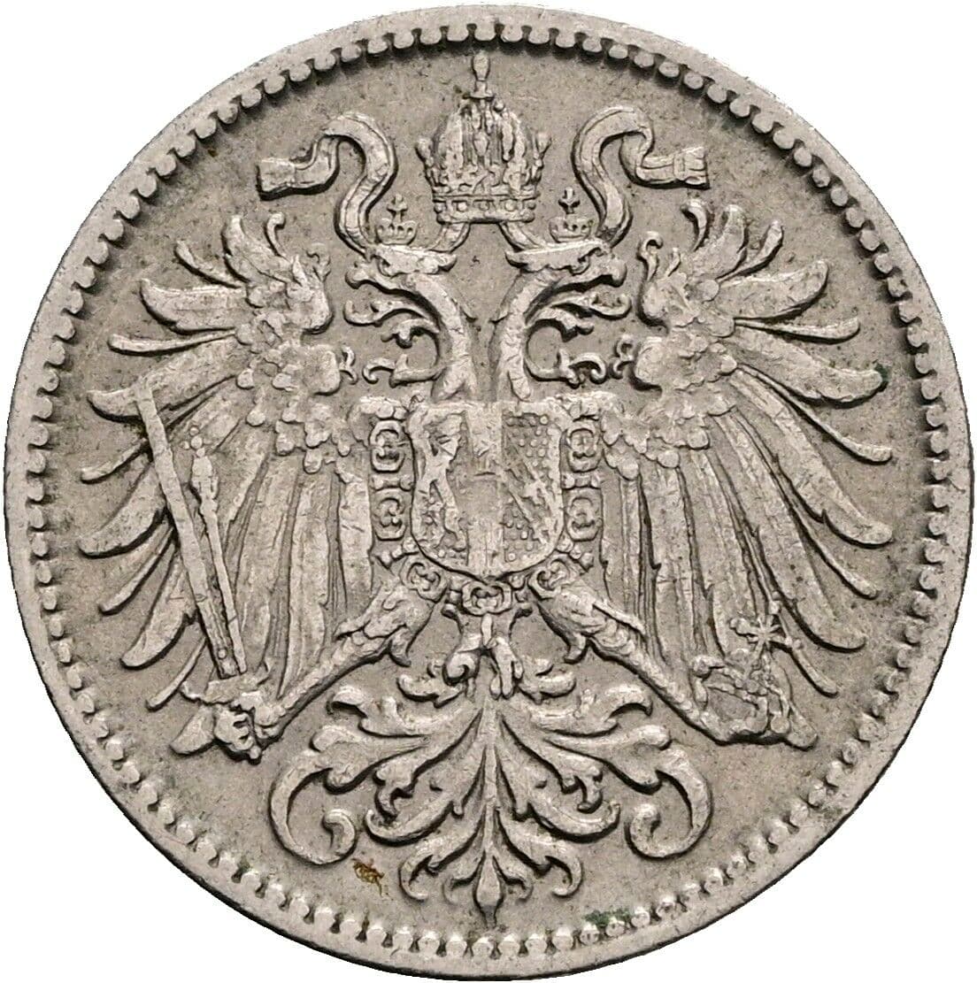 10 Heller Franz Joseph I. 1848-1916 1907 – Rückseite