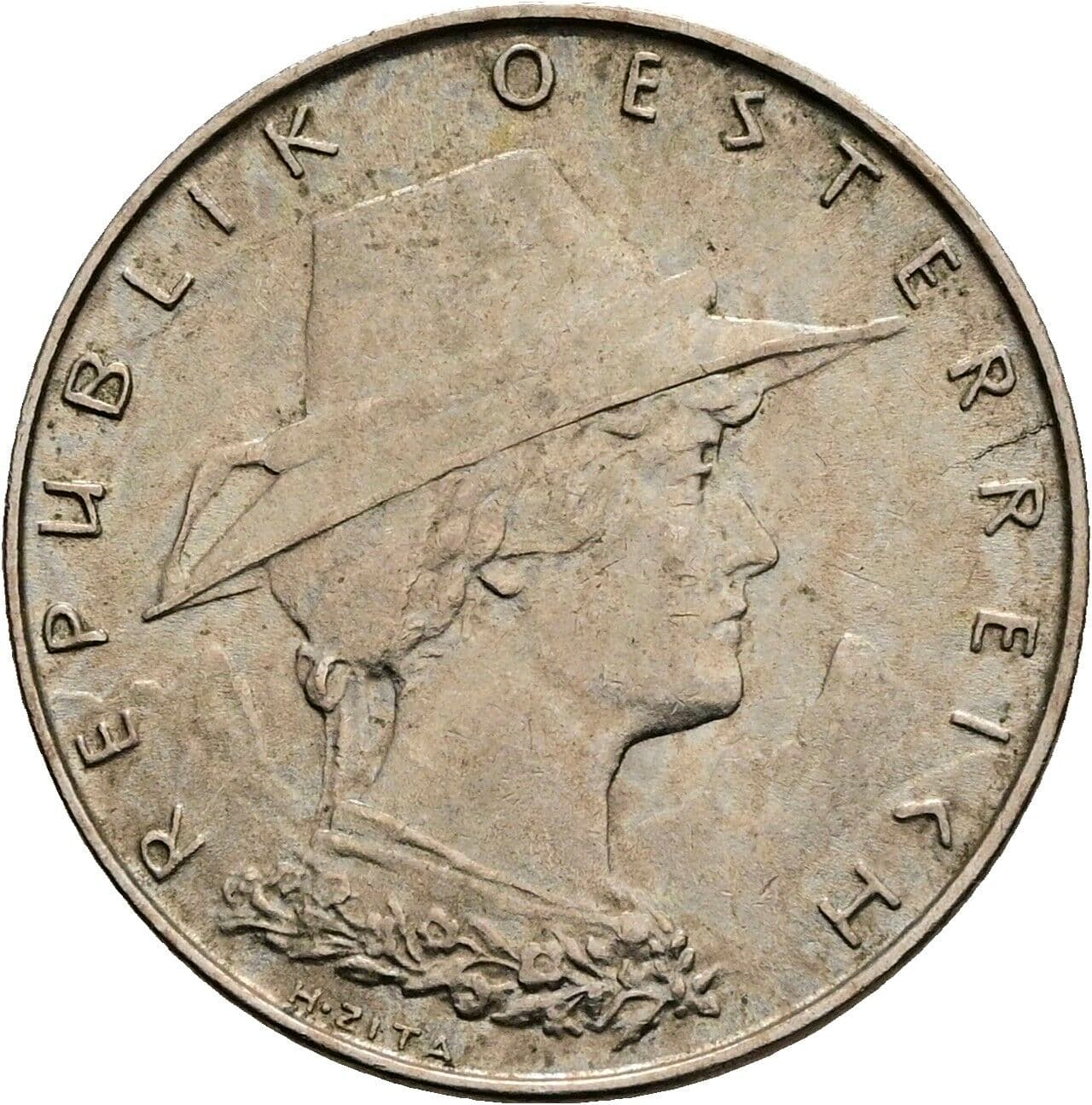 10 Groschen 1928 – Vorderseite