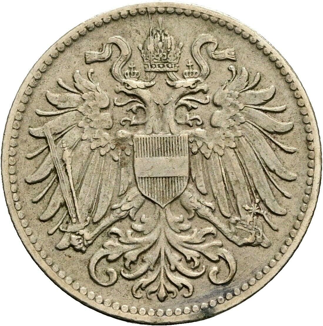 10 Heller Franz Joseph I. 1848-1916 1916 – Rückseite