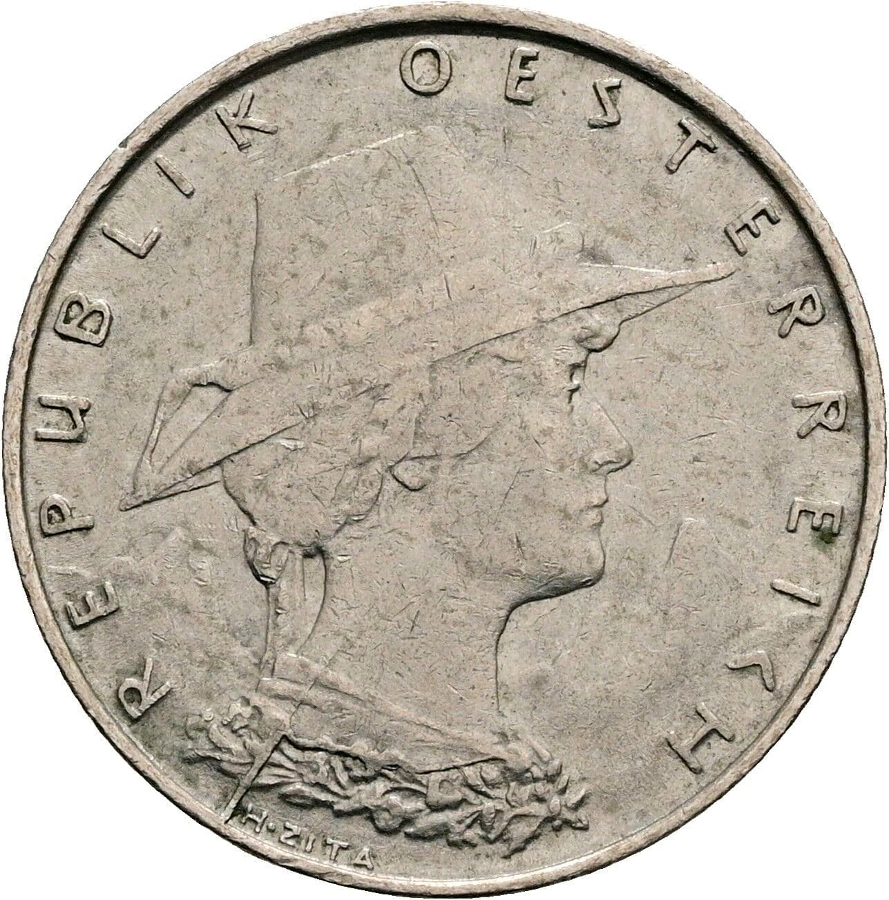 10 Groschen 1925 – Vorderseite
