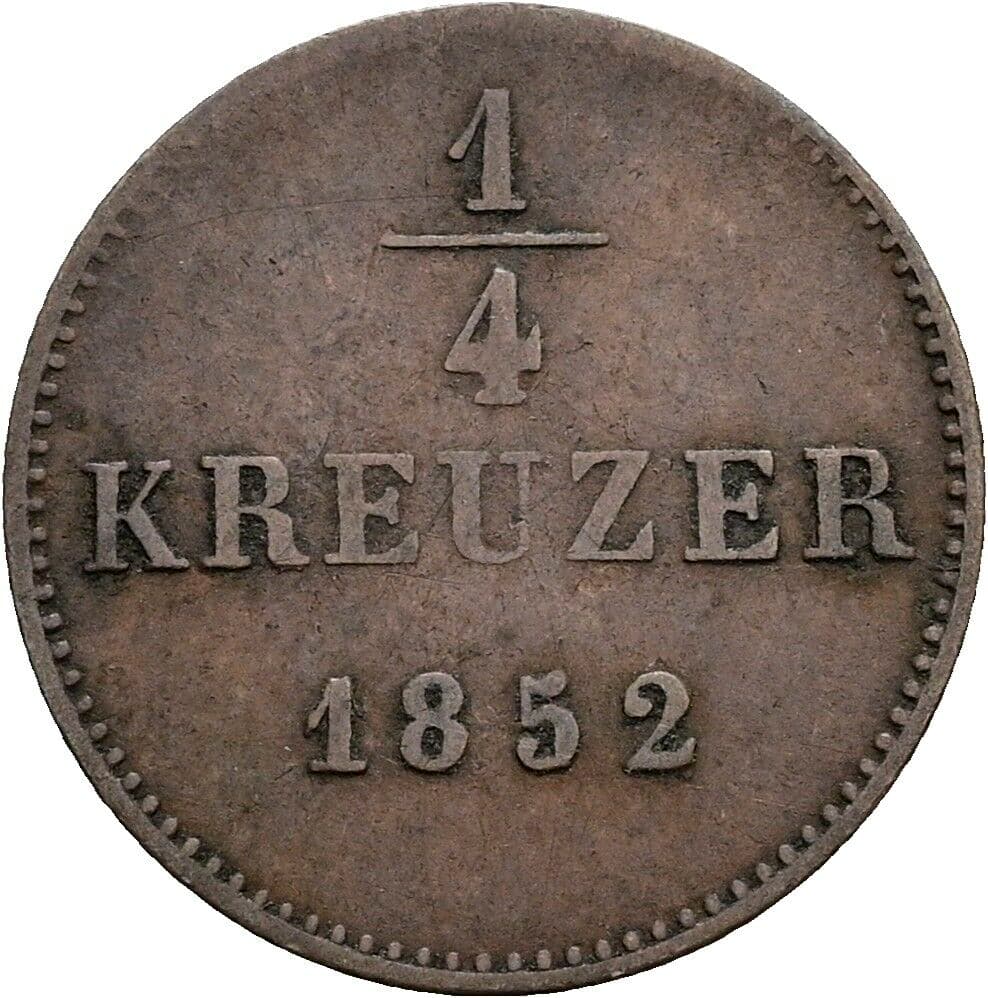 1/4 Kreuzer