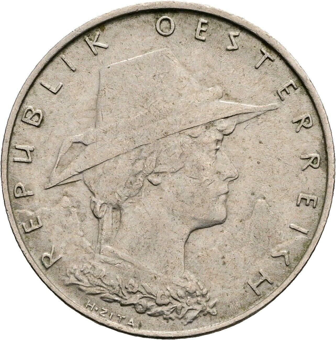 10 Groschen 1925 – Vorderseite