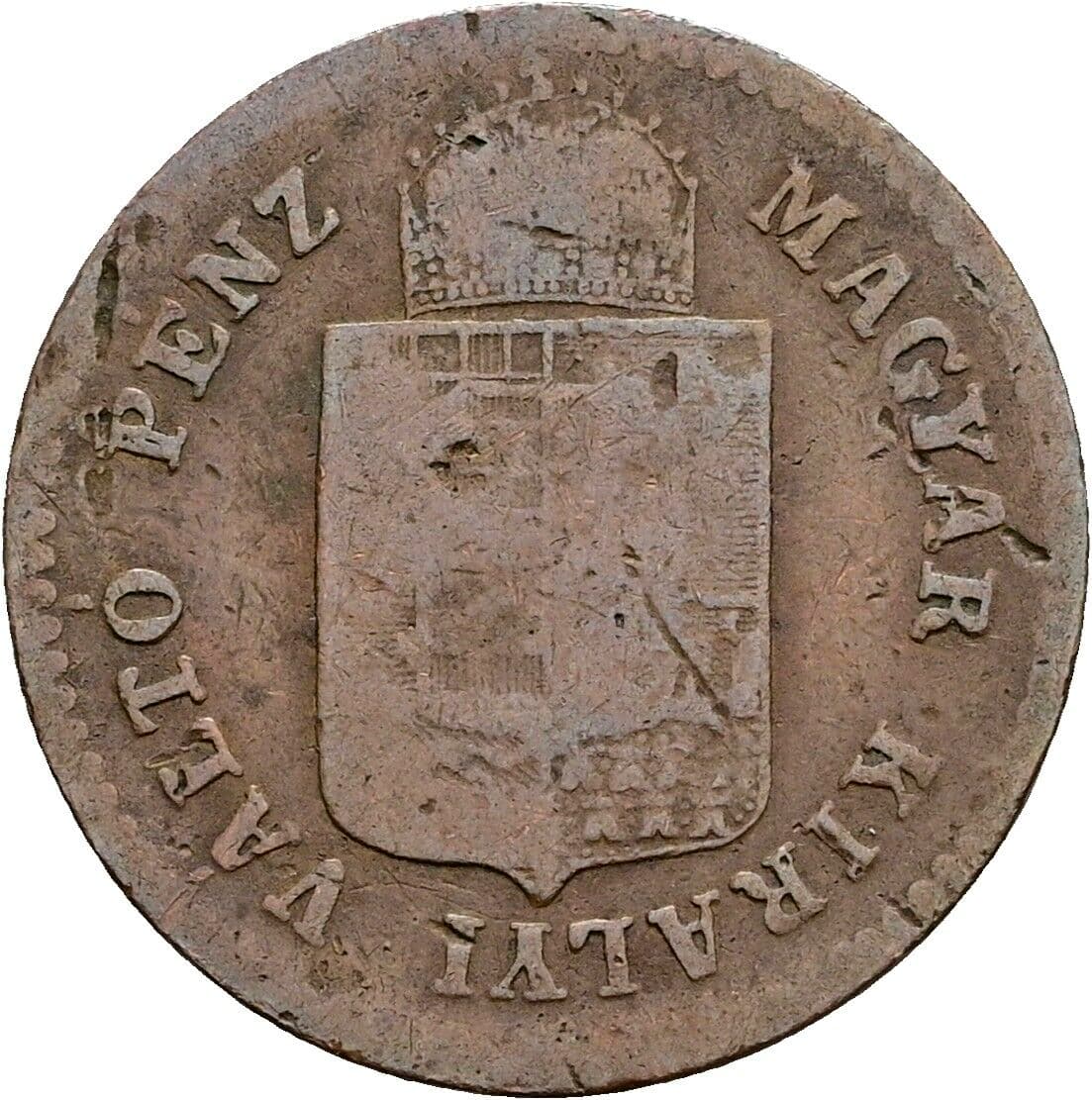 1 Krajczar Franz Joseph I. 1848-1916 1878 KB, Kremnitz – Rückseite