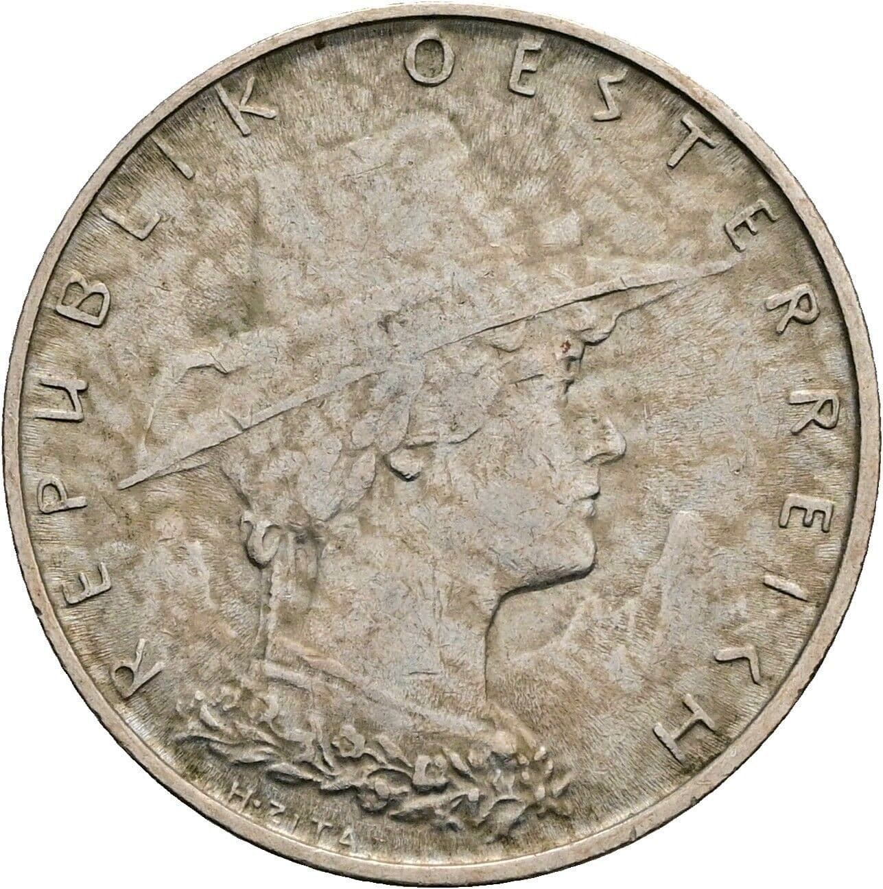 10 Groschen 1928 – Vorderseite