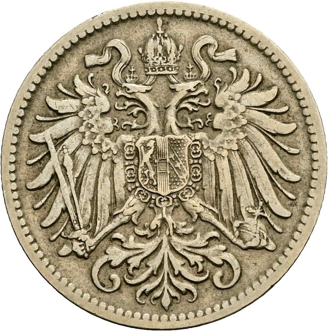10 Heller Franz Joseph I. 1848-1916 1915 – Rückseite