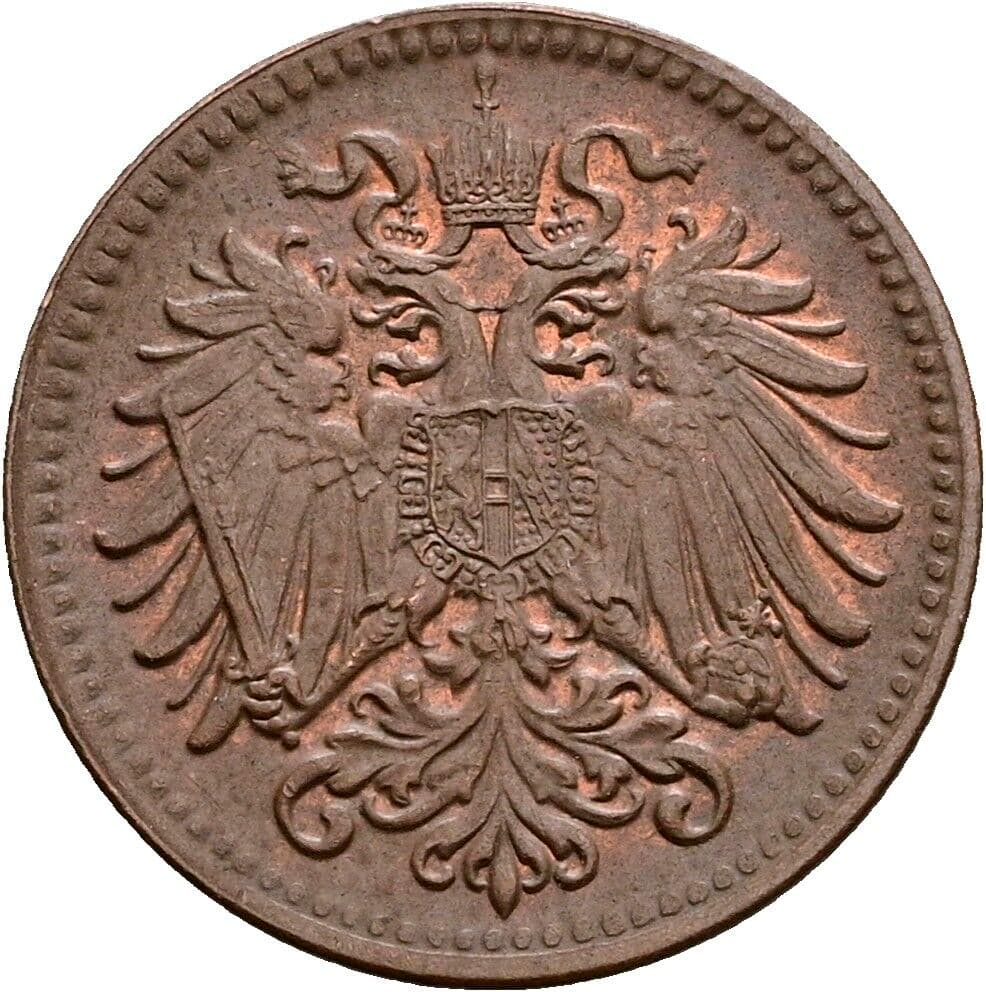 1 Heller Franz Joseph I. 1848-1916 1912 – Rückseite