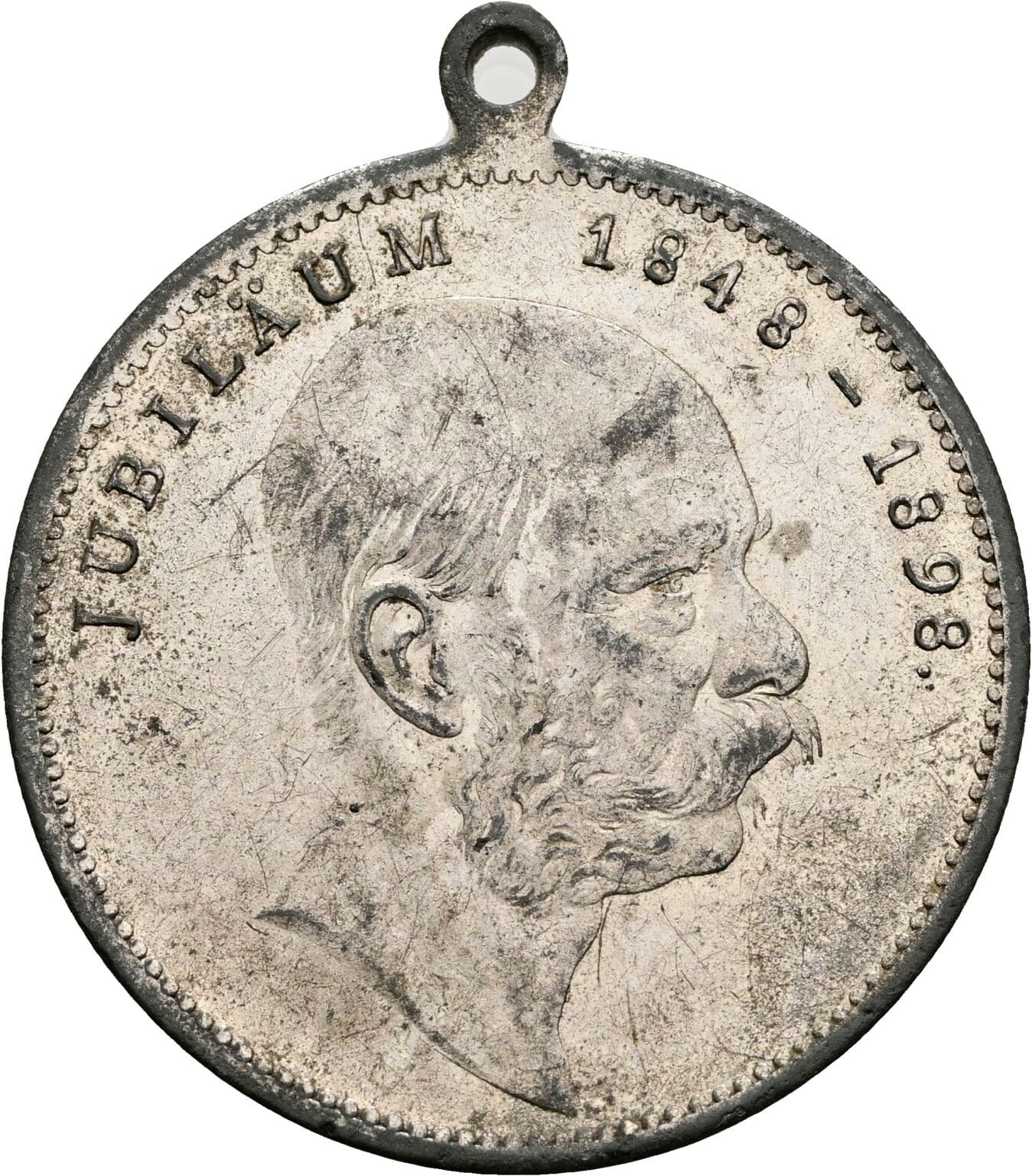 Zinnmedaille