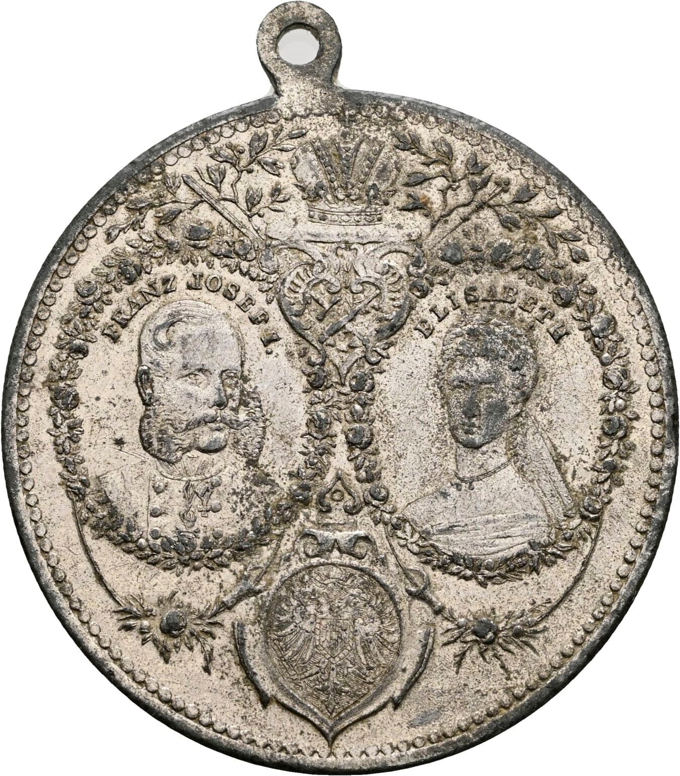Zinnmedaille