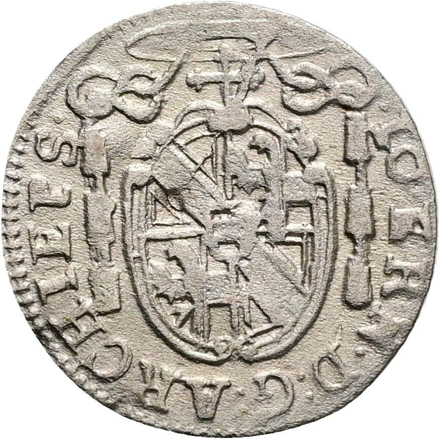 Kreuzer Johann Ernst Graf Thun-Hohenstein 1687-1709 1701 – Rückseite
