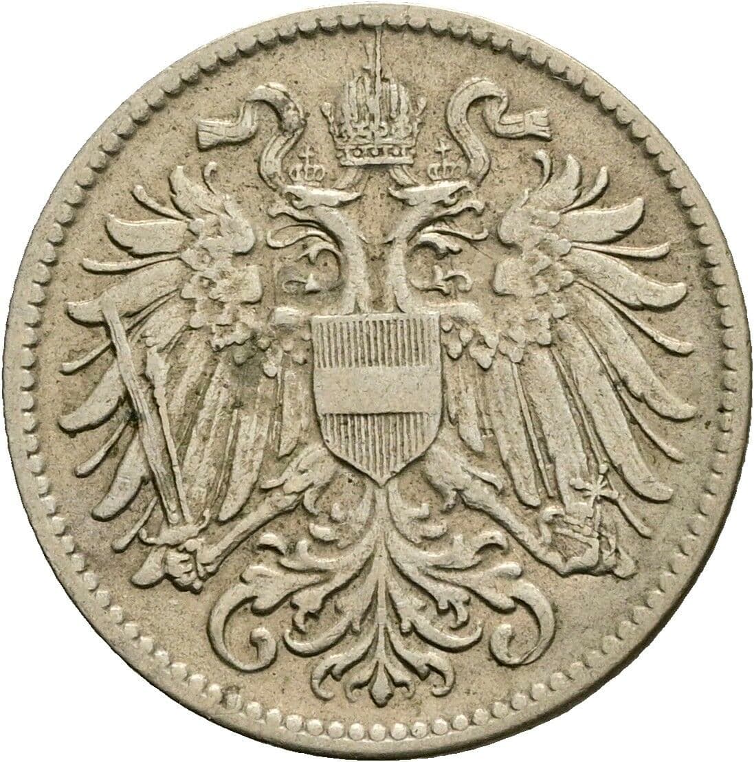 10 Heller Franz Joseph I. 1848-1916 1916 – Rückseite