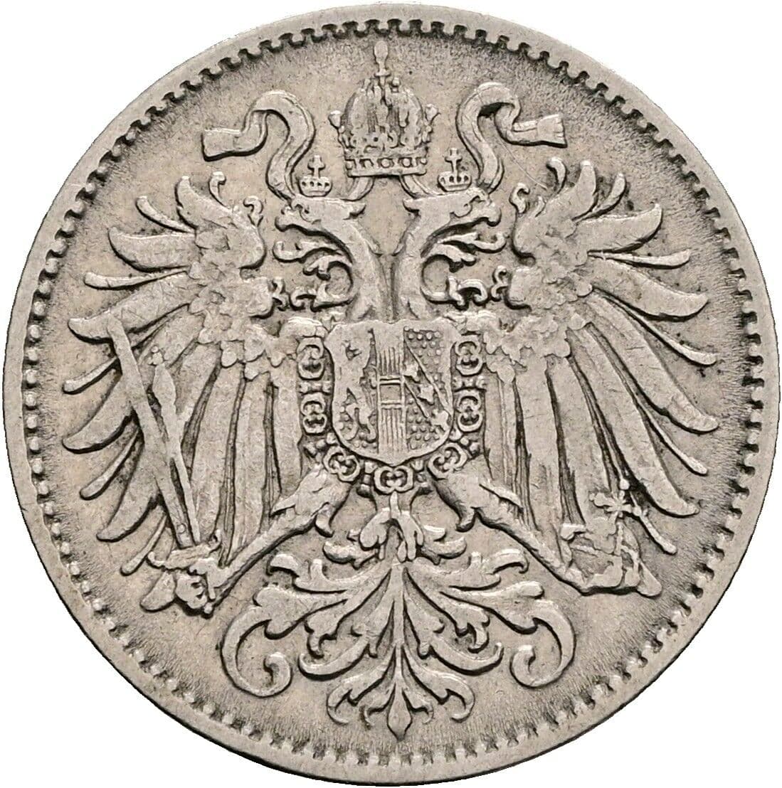 10 Heller Franz Joseph I. 1848-1916 1894 – Rückseite