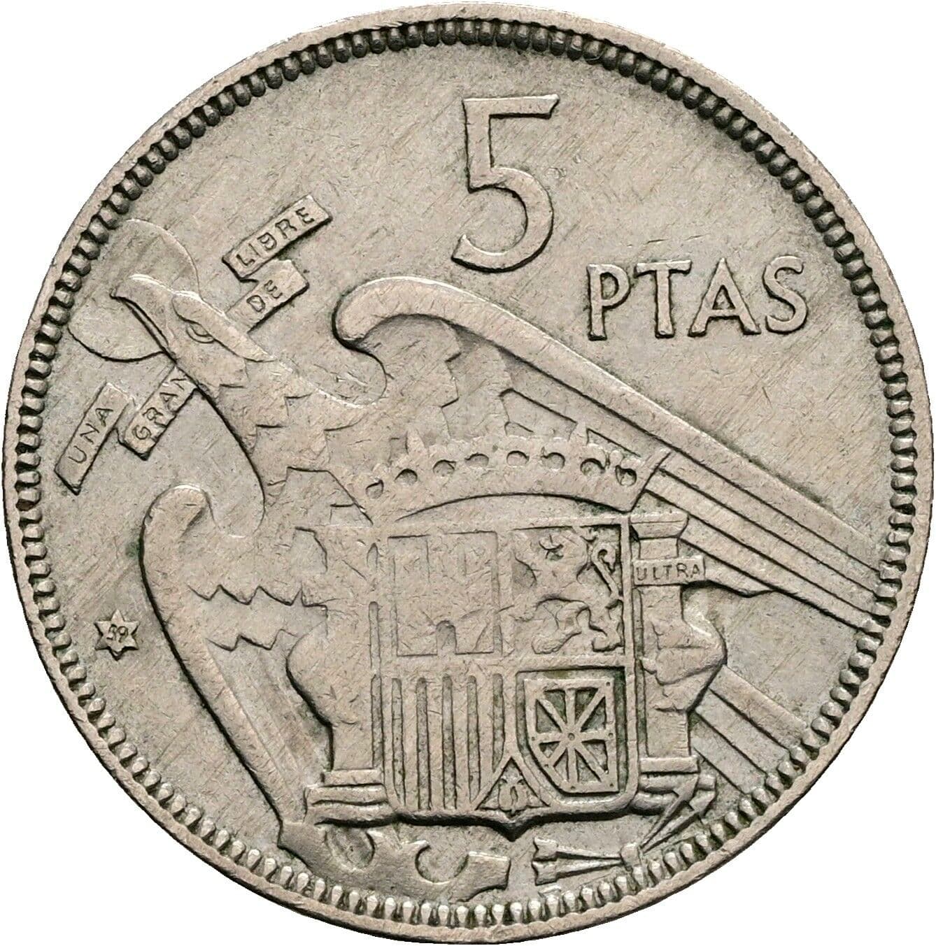 5 Pesetas