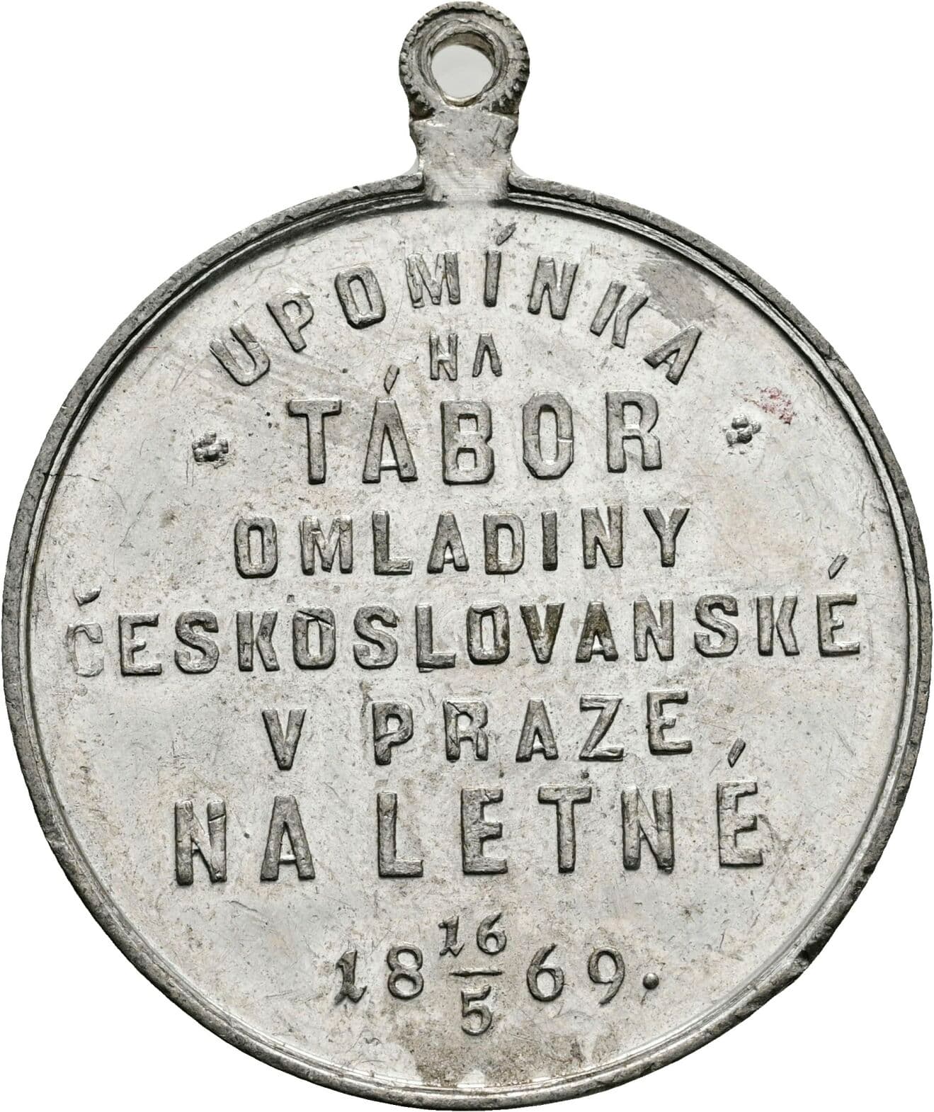 Zinnmedaille