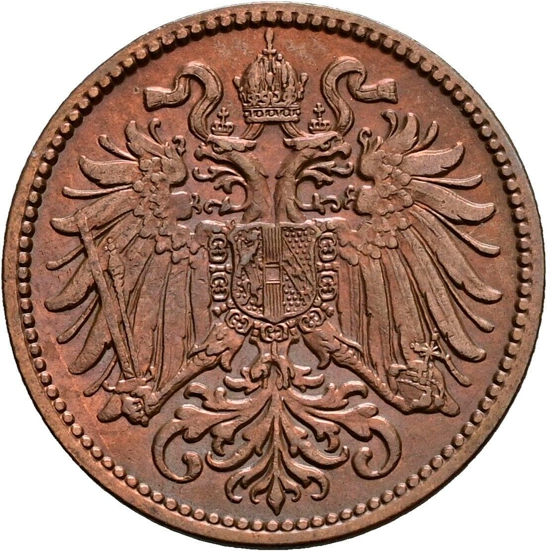 2 Heller Franz Joseph I. 1848-1916 1911 – Rückseite