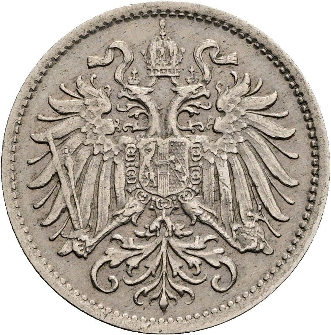 10 Heller Franz Joseph I. 1848-1916 1893 – Rückseite