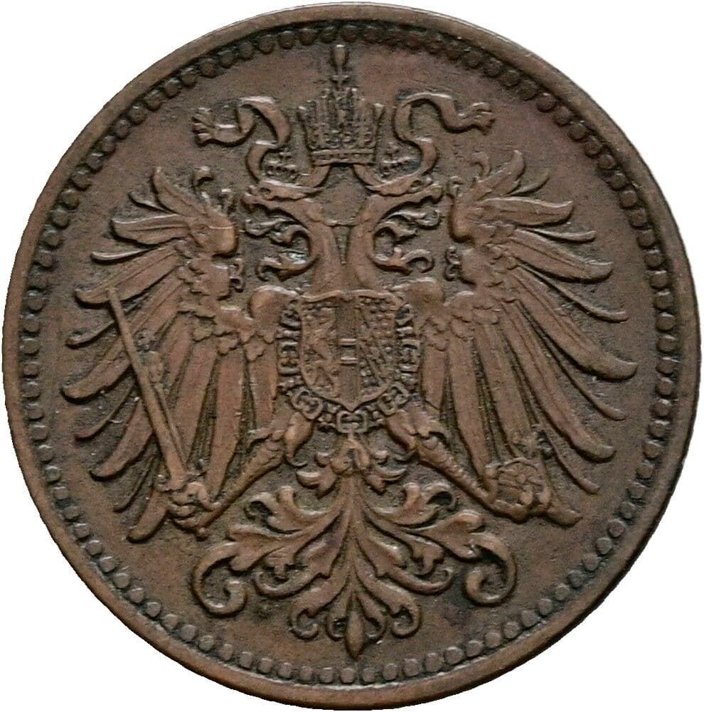 1 Heller Franz Joseph I. 1848-1916 1912 – Rückseite