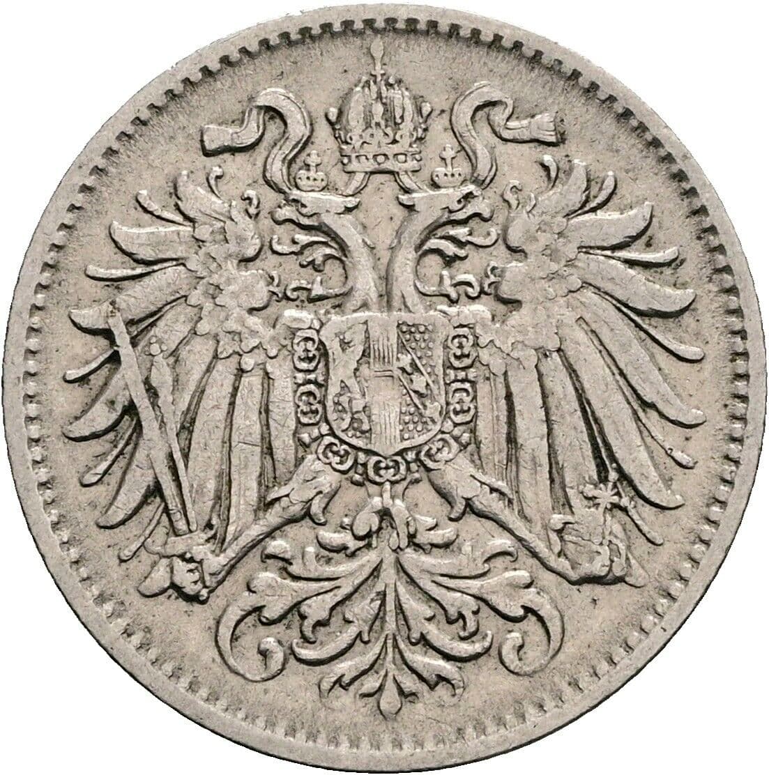 10 Heller Franz Joseph I. 1848-1916 1894 – Rückseite