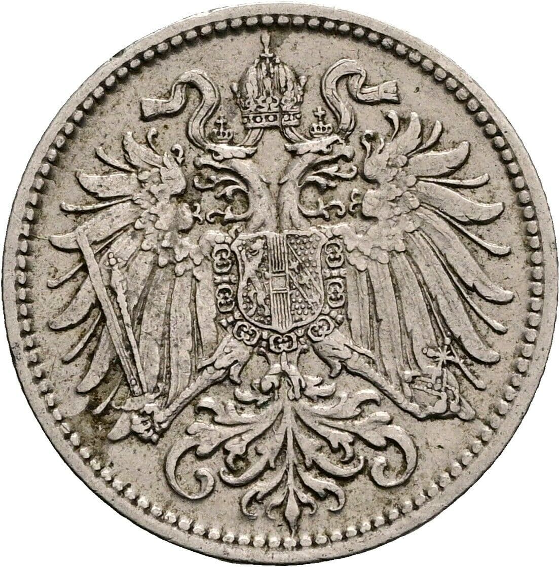 10 Heller Franz Joseph I. 1848-1916 1907 – Rückseite