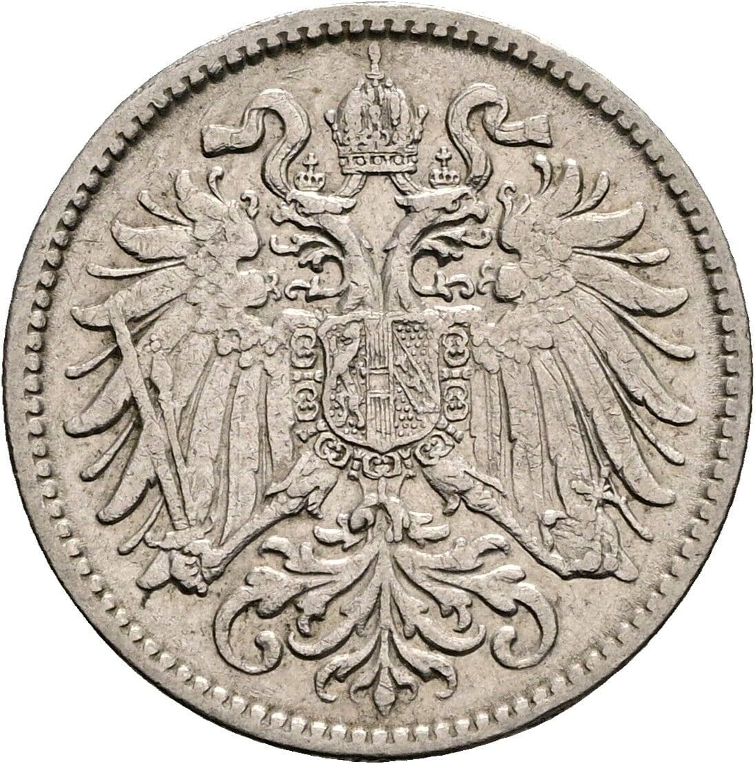 10 Heller Franz Joseph I. 1848-1916 1909 – Rückseite