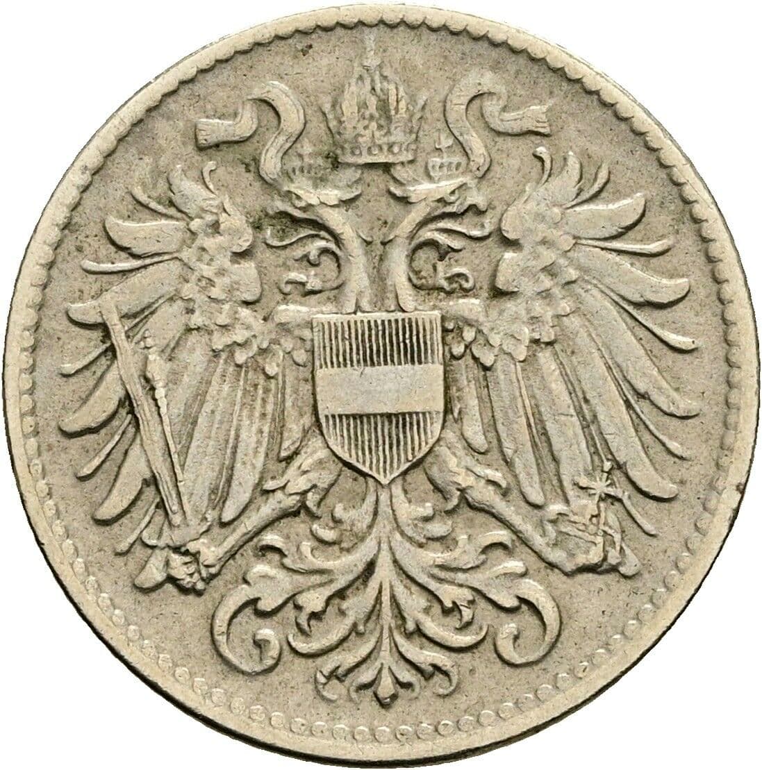10 Heller Franz Joseph I. 1848-1916 1916 – Rückseite