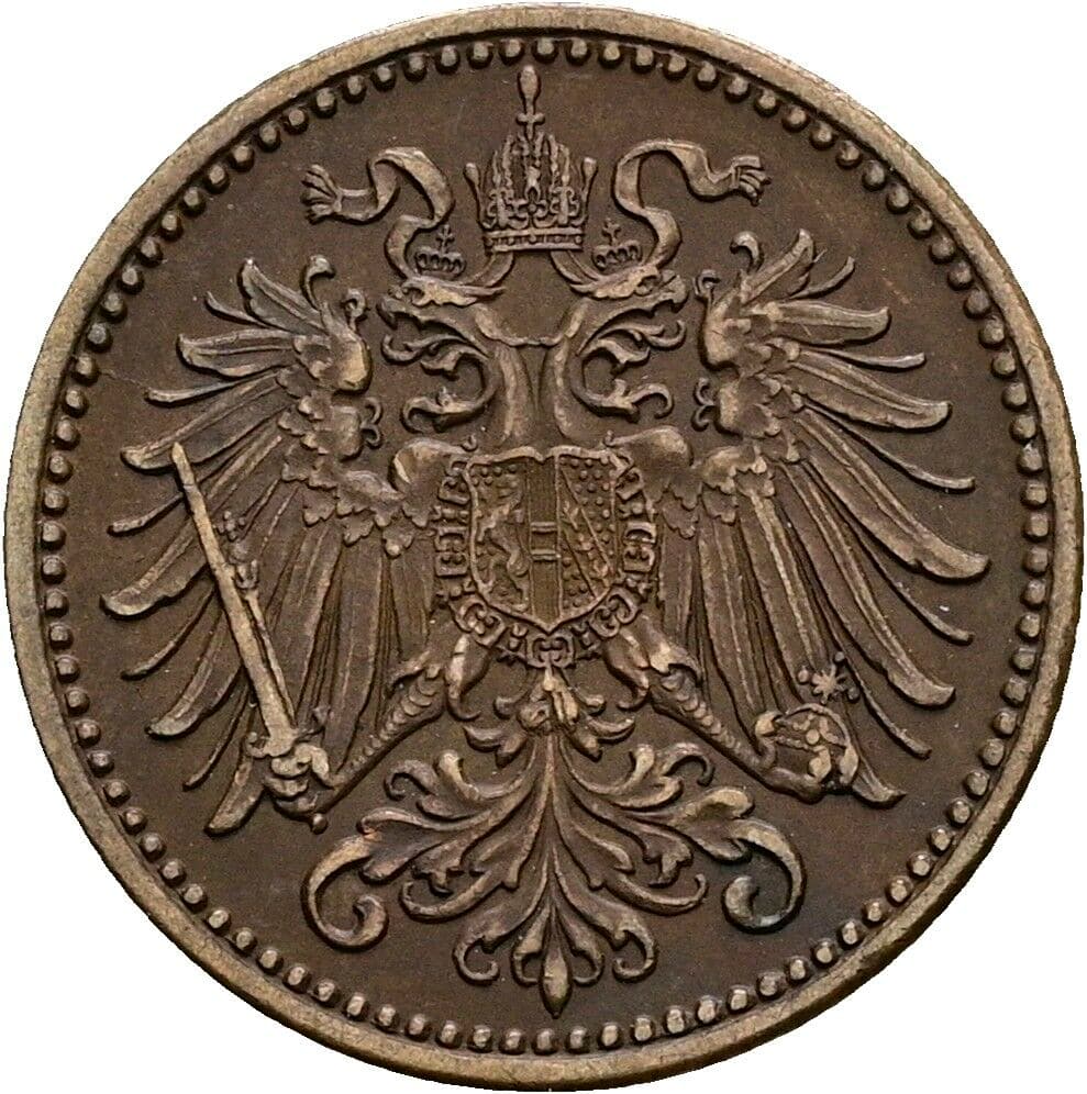 1 Heller Franz Joseph I. 1848-1916 1903 – Rückseite
