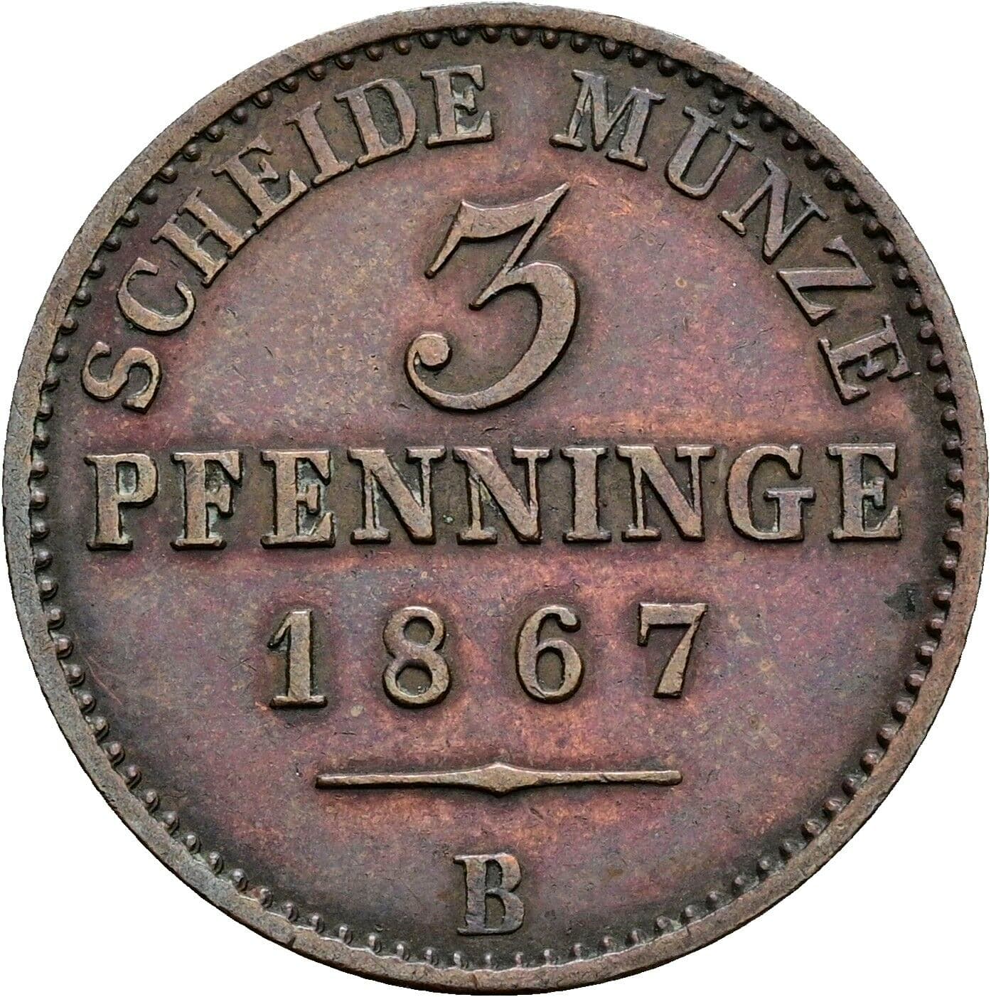3 Pfennige