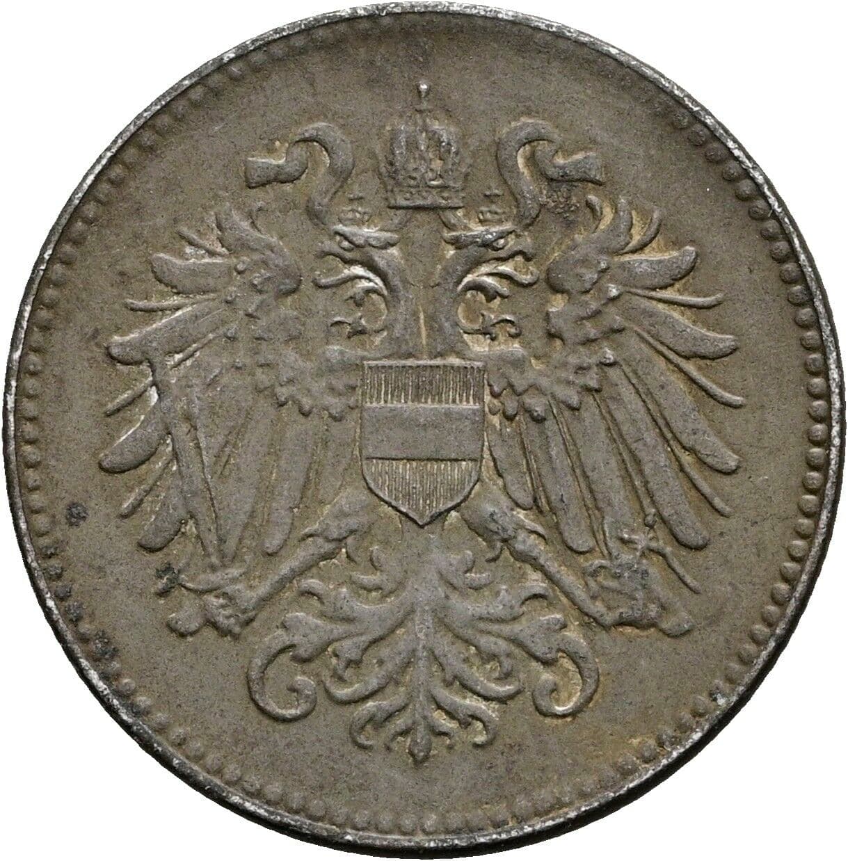 20 Heller Franz Joseph I. 1848-1916 1916 – Rückseite