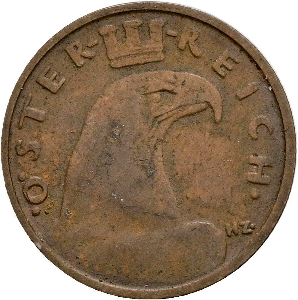 1 Groschen 1929 – Rückseite