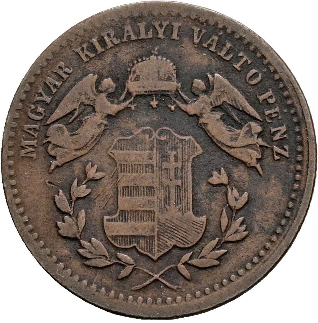 1 Krajczar Franz Joseph I. 1848-1916 1868 KB – Rückseite