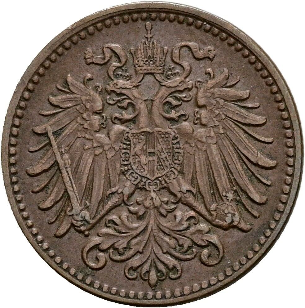 1 Heller Franz Joseph I. 1848-1916 1911 – Rückseite