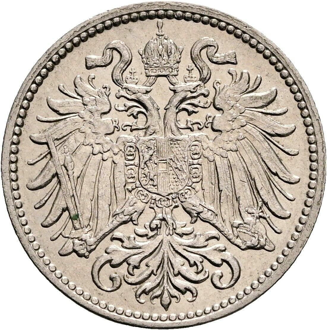 10 Heller Franz Joseph I. 1848-1916 1910 – Rückseite