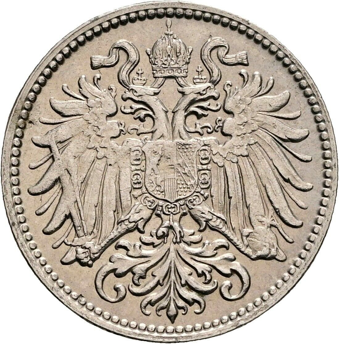 10 Heller Franz Joseph I. 1848-1916 1909 – Rückseite