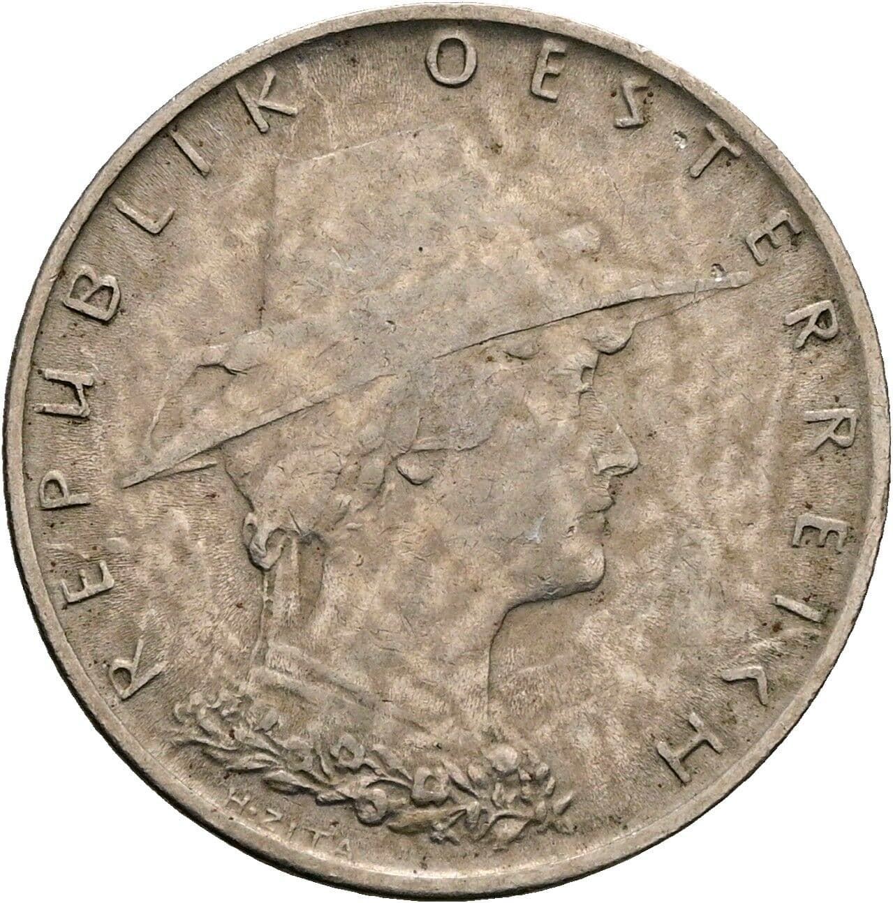 10 Groschen 1925 – Rückseite