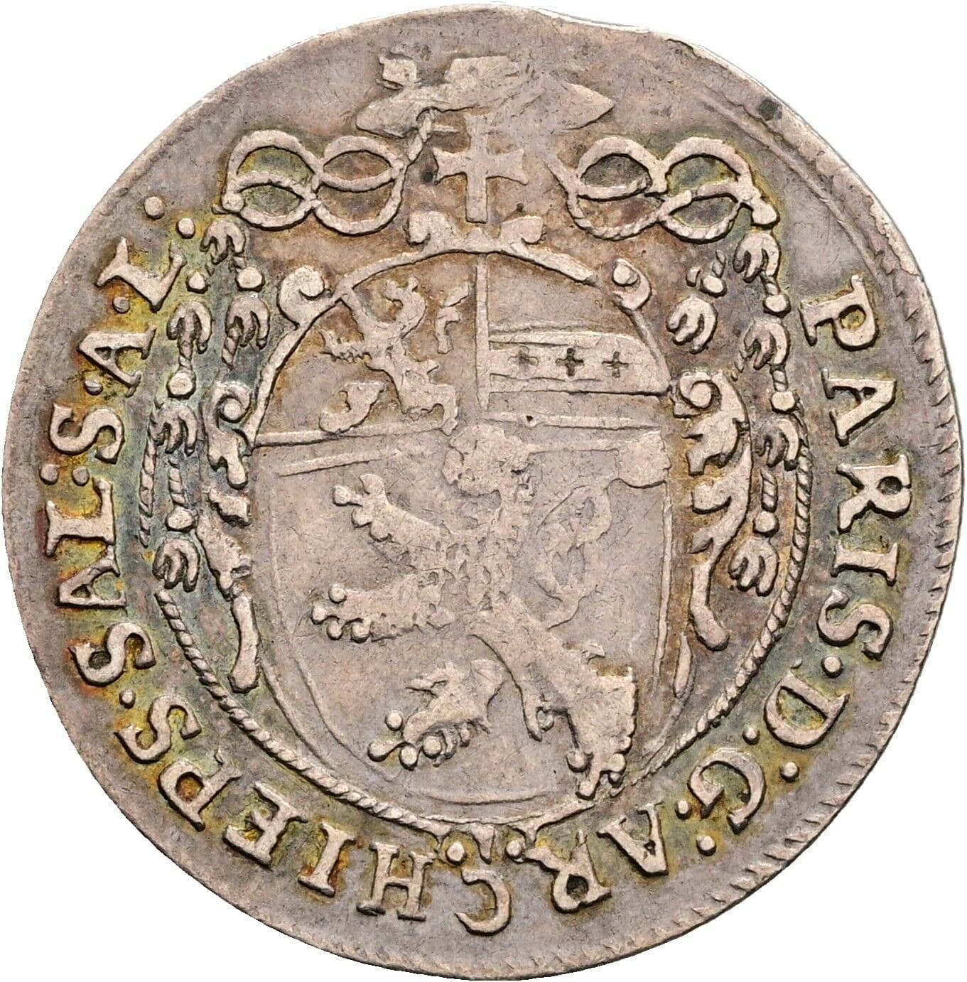 1/9 Taler Paris Graf Lodron 1619-1653 1627 – Rückseite