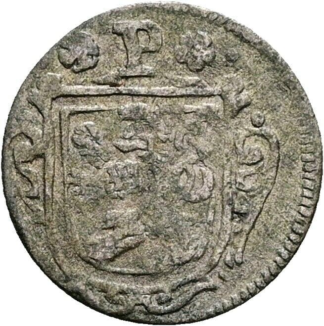 Pfennig Paris Graf Lodron 1619-1653 1630, Salzburg – Rückseite