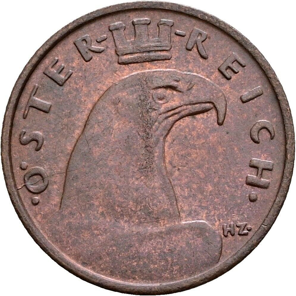 1 Groschen 1925 – Rückseite