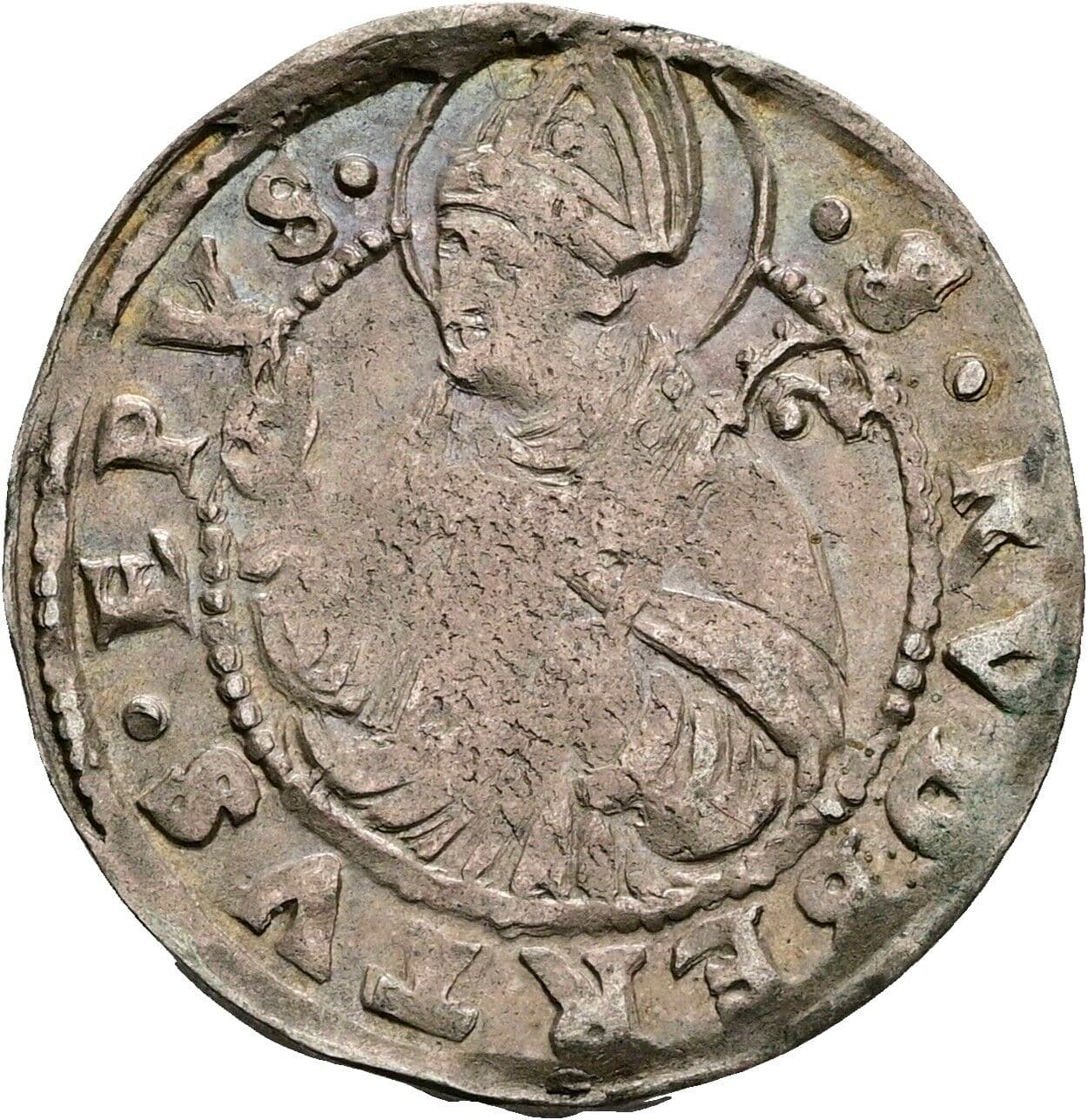 Halbbatzen Matthäus Lang von Wellenburg 1519-1540 1531 – Vorderseite