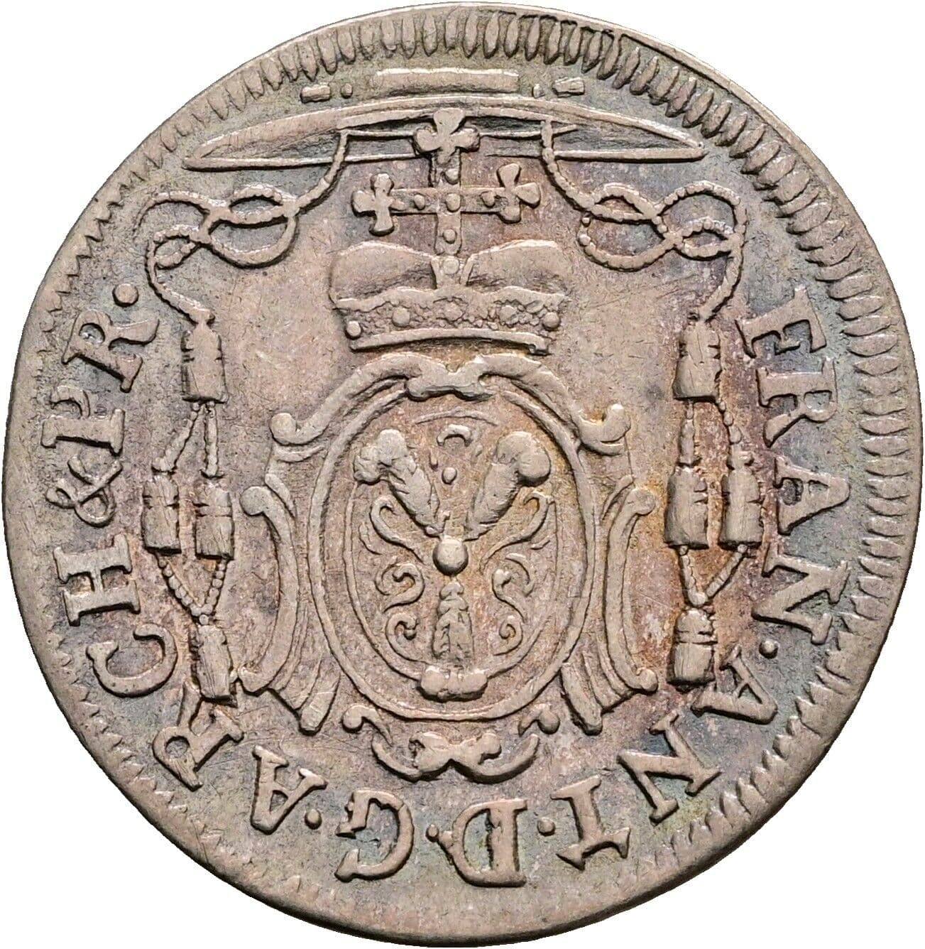 Batzen Franz Anton Fürst von Harrach 1709-1727 1719 – Rückseite