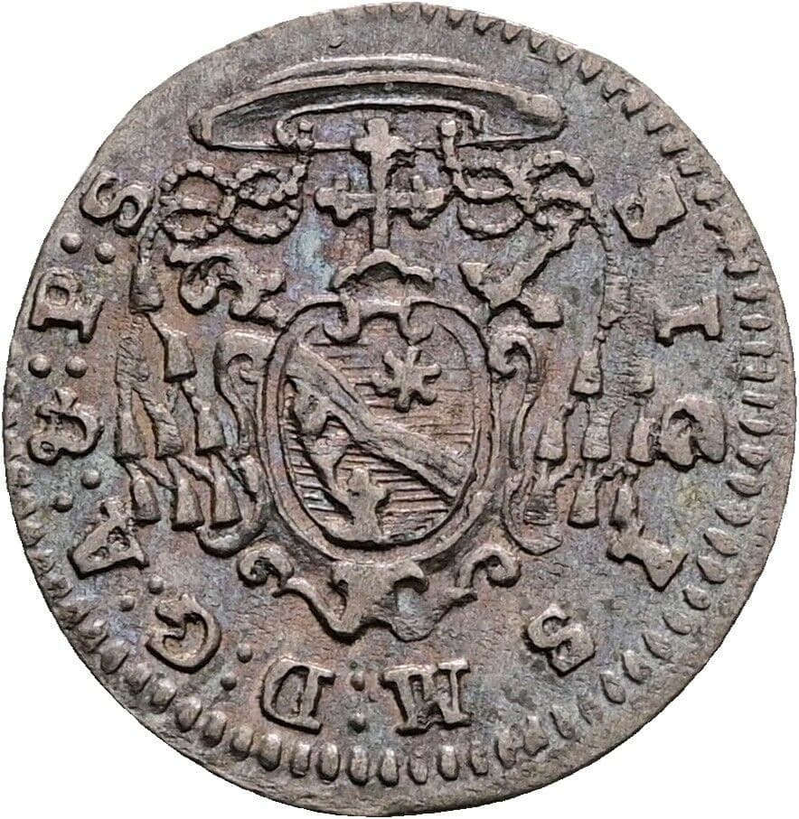 Kreuzer Schrattenbach 1753-1771 1754 – Rückseite