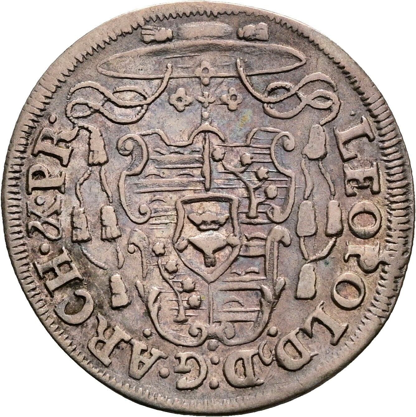 Batzen Leopold Anton von Firmian 1727-1744 1728 – Rückseite