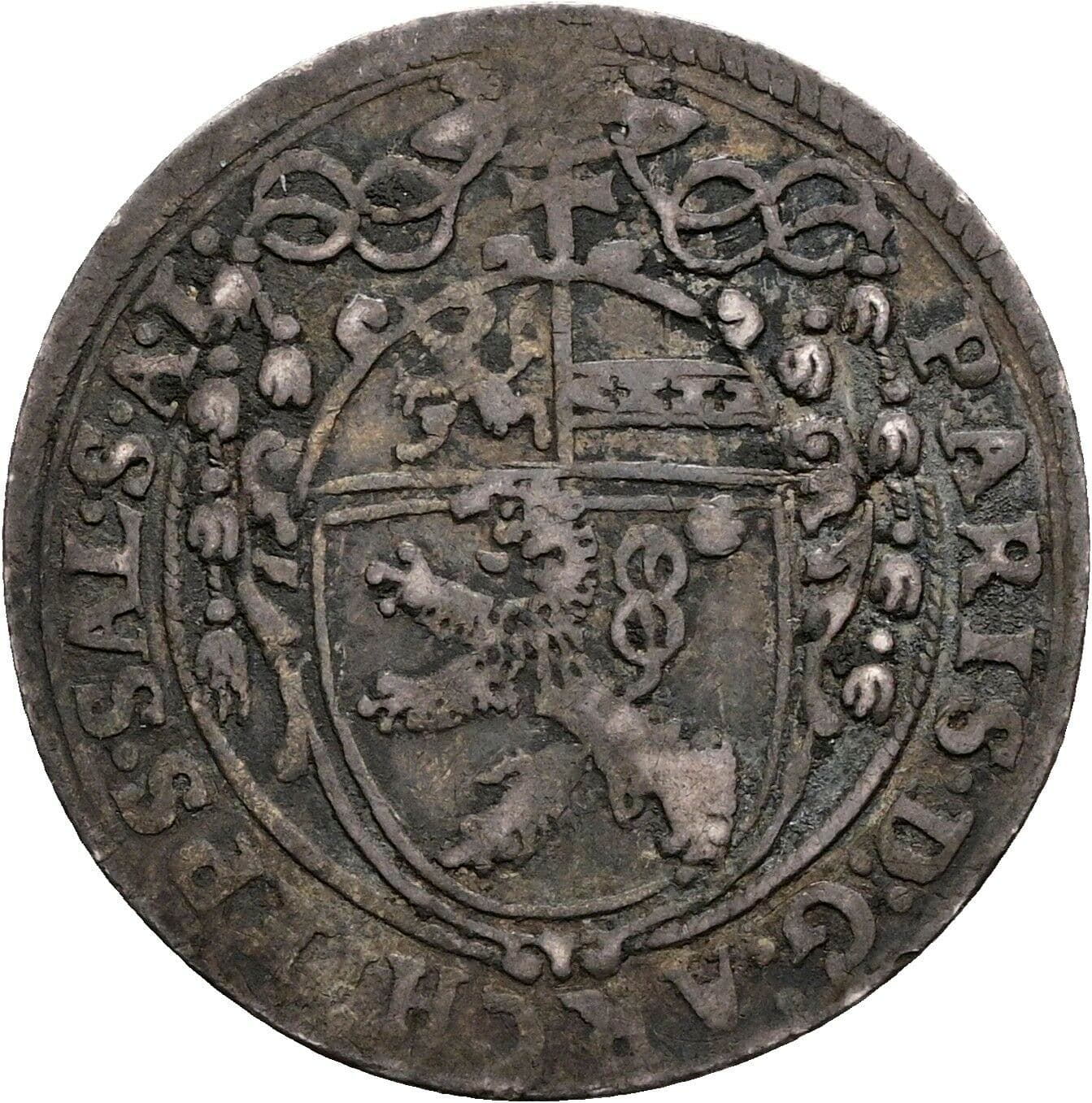 1/9 Taler Paris Graf Lodron 1619-1653 1627 – Rückseite