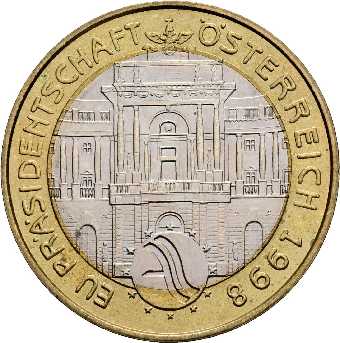 50 Schilling 1998 – Rückseite