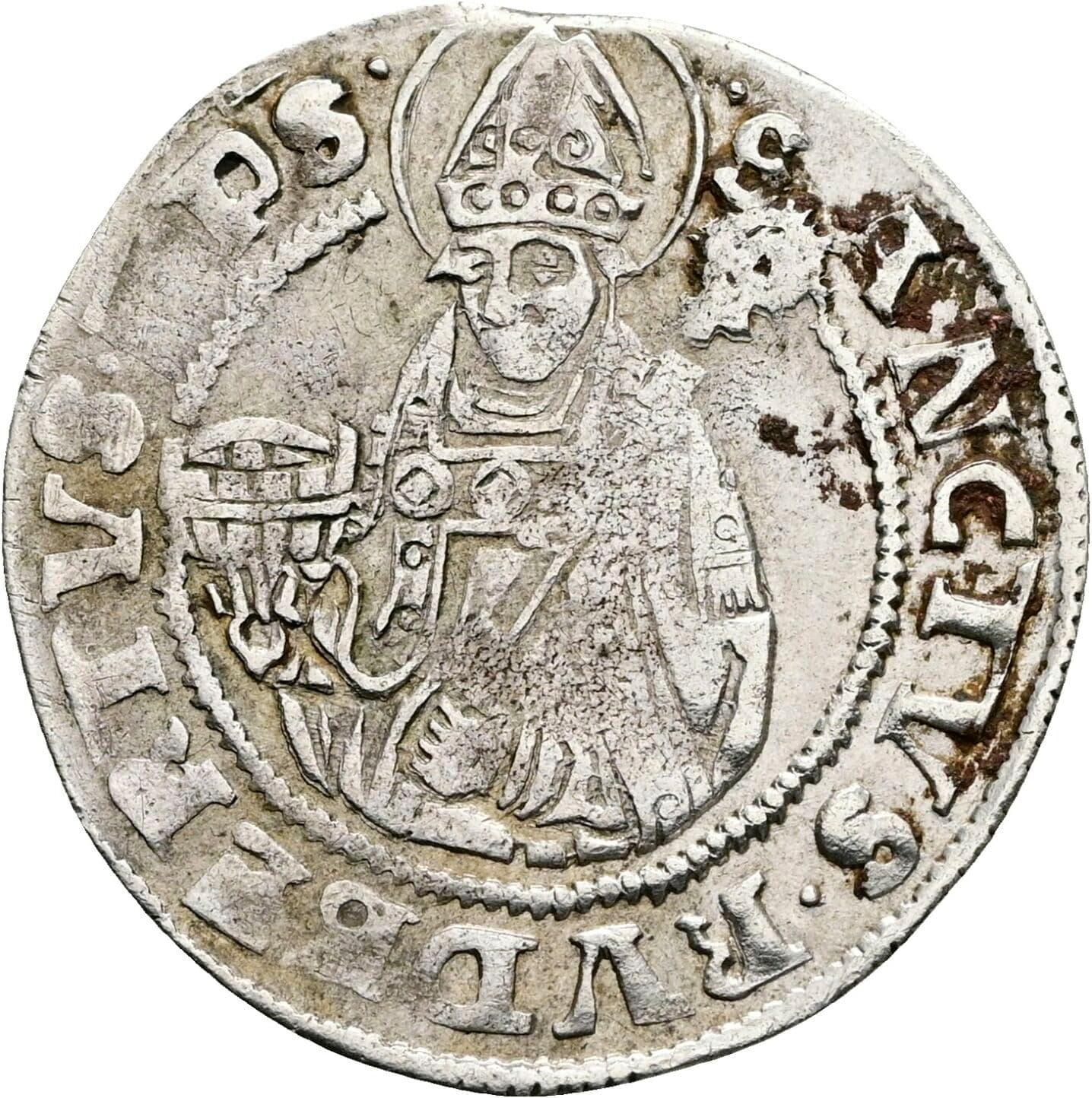 Batzen Matthäus Lang von Wellenburg 1519-1540 1521 – Vorderseite