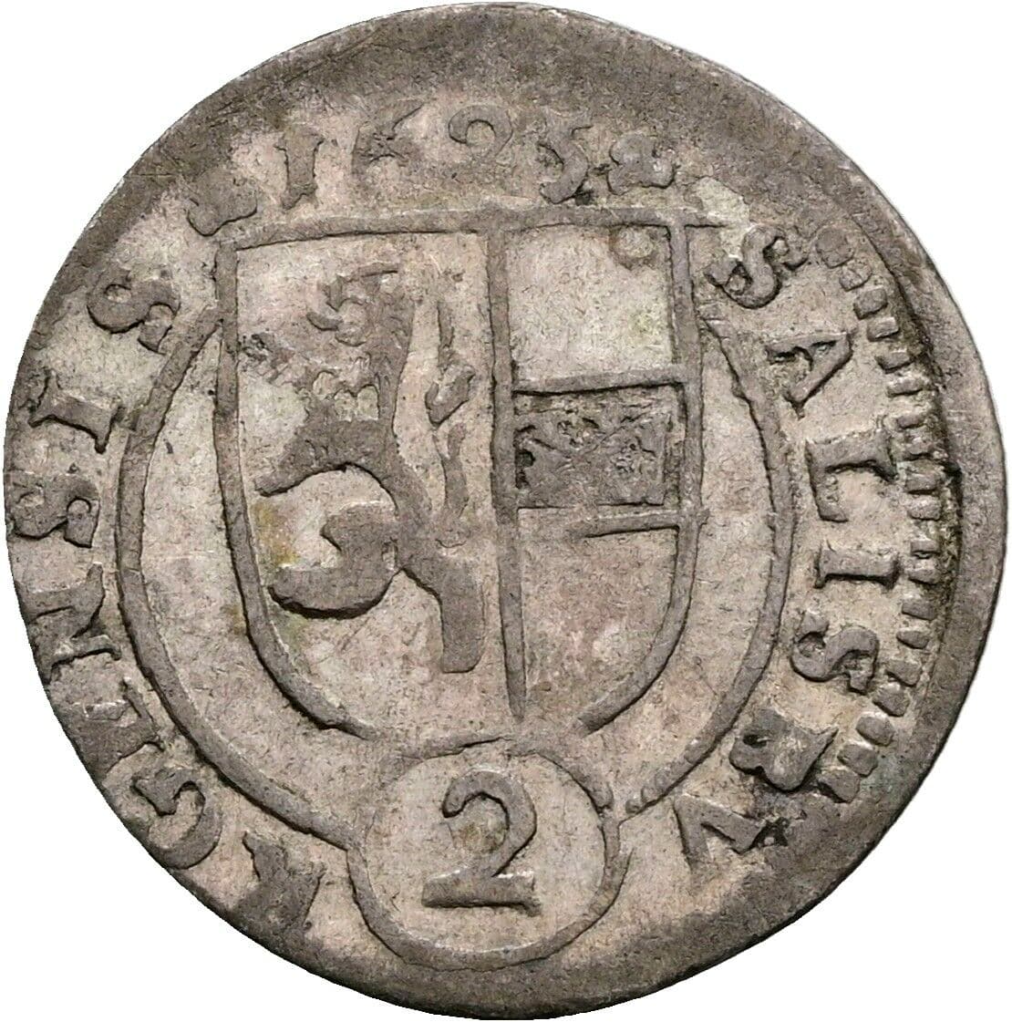 2 Kreuzer Paris Graf Lodron 1619-1653 1625 Salzburg – Vorderseite